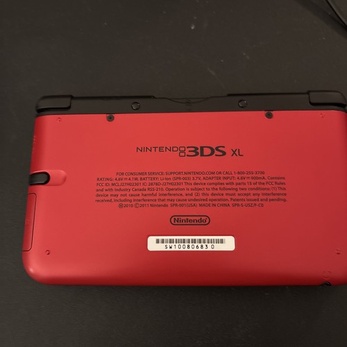 Nintendo 3ds red - 3ds,