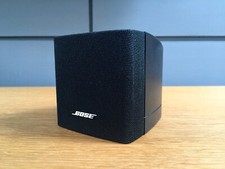 BOSE BLACK SINGLE CUBE SPEAKER