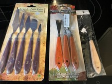 9 x Palette Knives Spatula Oil