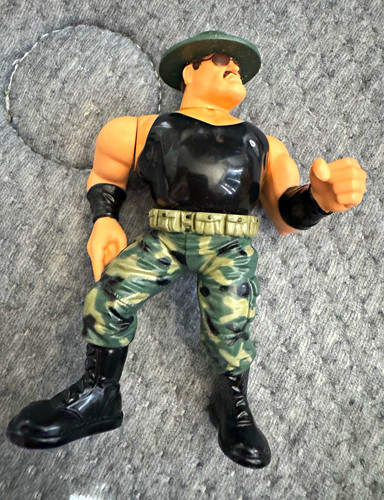 Vintage hasbro wwf sgt - vintage,