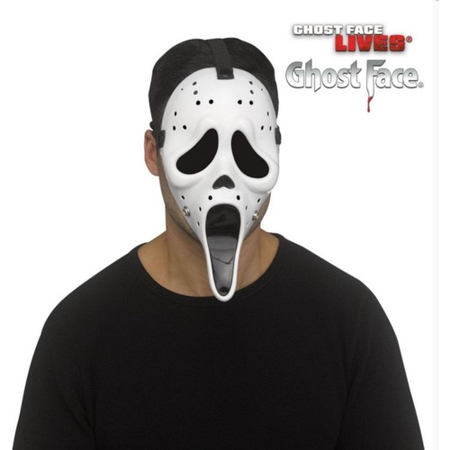 Adult ghost face hockey - ghost, mask