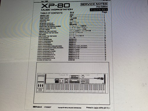 Roland service manual - ,