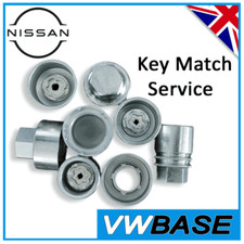 for Nissan OEM Replacement wheel lock key match service Locking Bolt Nut