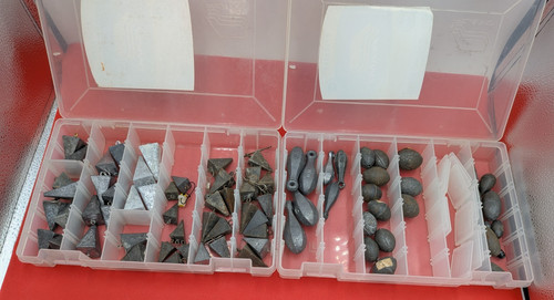 Bulk fishing sinker lot lb - bulk, 13