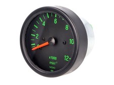 Puch Monza / M50 Sport 48.8cc Rev Counter 12,000 rpm Black/Green