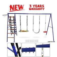 6 in 1 Garden Swing Set with