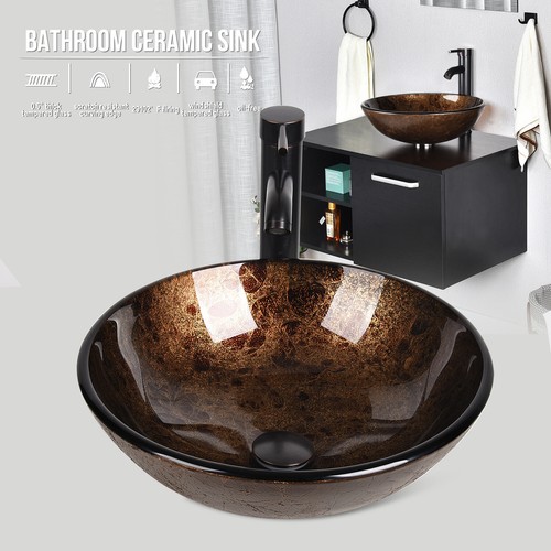 Bathroom basin tempered glass - bathroom,