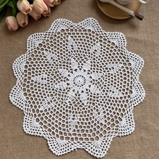 38cm White Vintage Hand