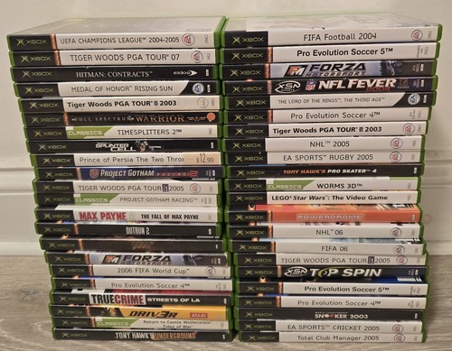 Xbox original games - original, bundle
