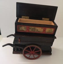 Vintage Tallent Old Bond Street Wooden Barrel Organ Music Box & Others 