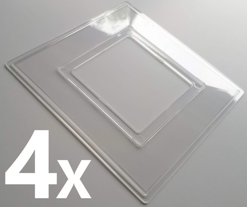 Clear single light switch - 4,