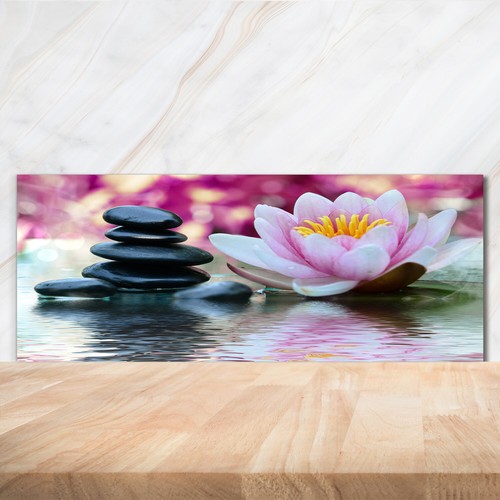 Kitchen glass splashback - glass,