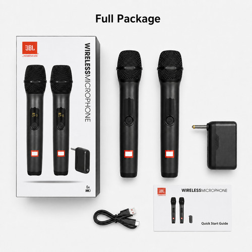 Jbl wireless microphone - microphone, system