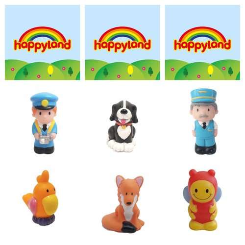 Elc happyland figures - happyland,