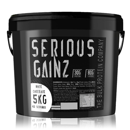 Serious gainz weight gainer - serious,