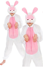 Child Kids Easter Bunny Rabbit Fancy Dress Animal Costume New Ages 3-13