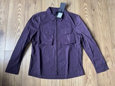 Brand New RRP£295 Belstaff Staunton Dark Garnet XLarge Overshirt Jacket