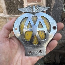 Vintage Chrome / Enamel AA Car