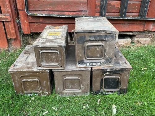 British army storage ammo - 5, x