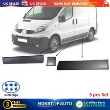 3 PCS DOOR PANEL MOULDING TRIM