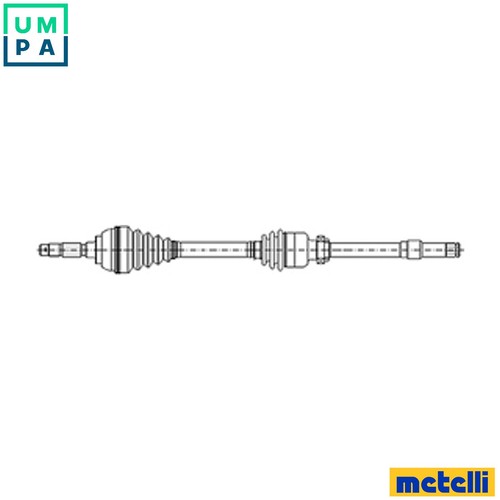 Drive shaft 0602 for - drive,