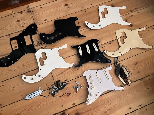 Job lot guitar - of, parts