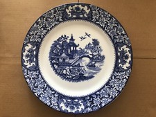 Olde Alton Ware Willow Pattern Dinner Plate