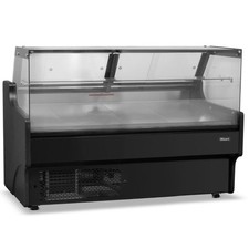 NEW SERVE OVER COUNTER FRIDGE DELI CAFE WITH UNDERSTORAGE BLACK 1580mm £1717+VAT