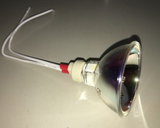 Projector lamp ceramic bulb holder for cine projectors G6.35 2 pin 240V - NOBULB