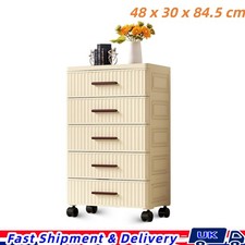 5 Tier Drawer Storage Rolling