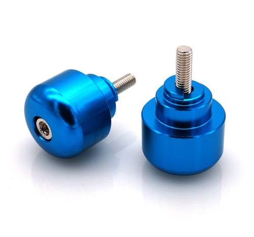 Blue bar ends - blue, fit