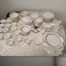  Vintage Whaley Ware English Fine China - Complete Dinner Set