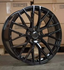18"R8  black  alloy wheels for audi a4/a5/a6/s5/ a7/q5/q3/ tyres