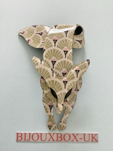 Lea stein fox brooch best - lea,