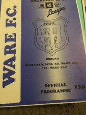 Ware hemel hempstead 1986 - v, 1986/87