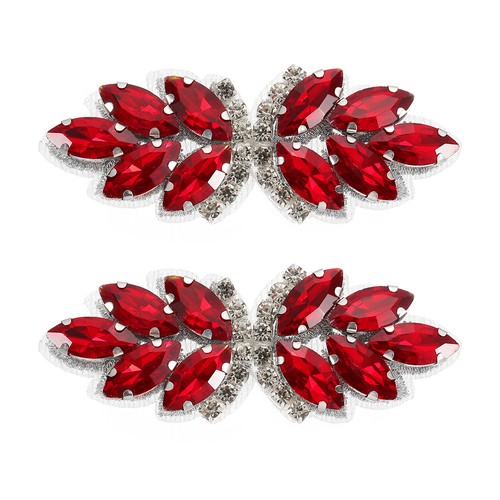 2pcs rhinestone crystal - 2pcs,