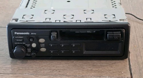 Panasonic cassette car stereo - car,