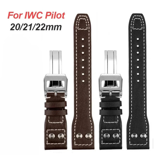 Genuine leather watch strap - genuine,
