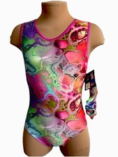 *NEW* Tropical Fizz Gymnastics Leotard 26" 28" 30" 32" 34" 36" 38" by Zodiac