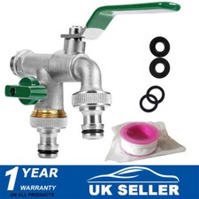Double Garden Tap with 1/2
