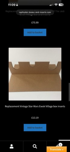 Brand new custom kenner - kenner, ewok