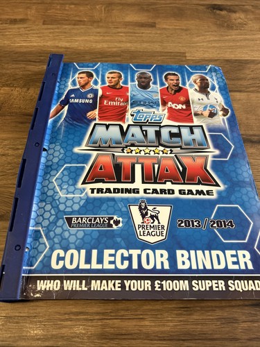 Topps match attax binder - match, 13/14