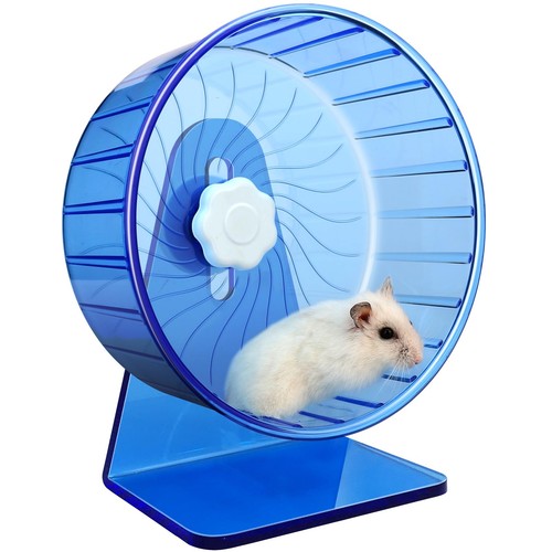 Blue inch silent hamster - blue,