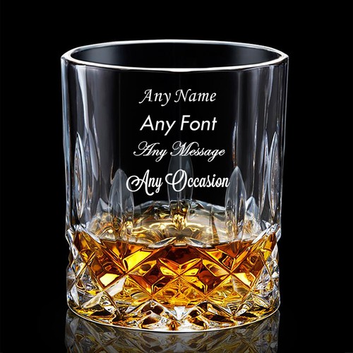 Personalised whiskey glass - whiskey,