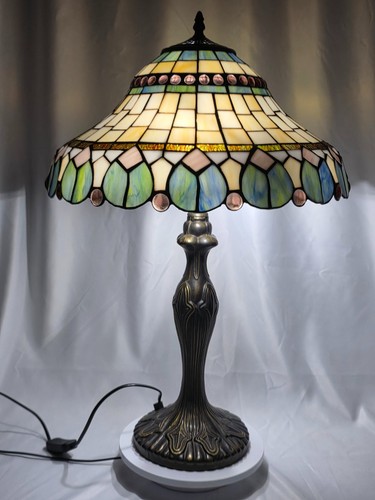 Tiffany style table - table, 16