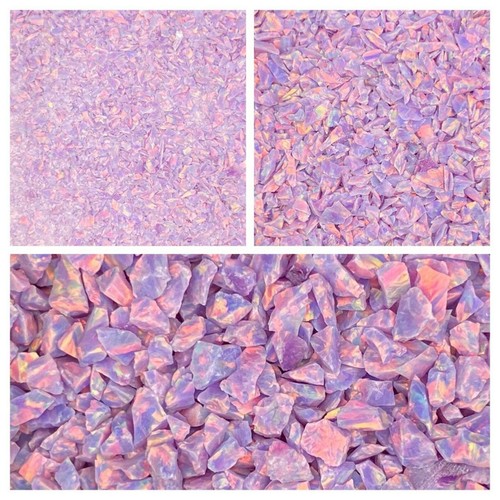 Crushed opal multi lavender - crushed,