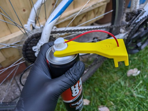 Bicycle chain lube oiler tool - bicycle,