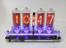 4 Digit IN-8 genuine NIXE TUBE CLOCK. Assembled. UK stock.