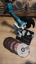 Makita Cordless Grinder DGA900 36V Stand And Discs Excellent