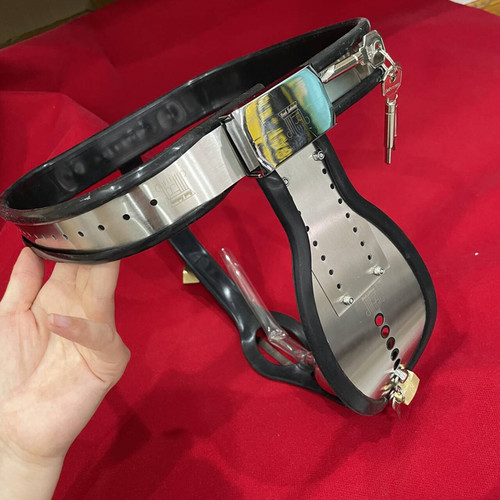 Male chastity belt cage - male,